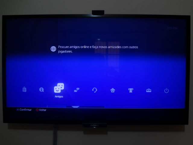 PS4 Interface