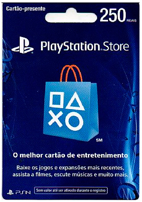 Cartões da PSN brasileira Cartões da PSN brasileira