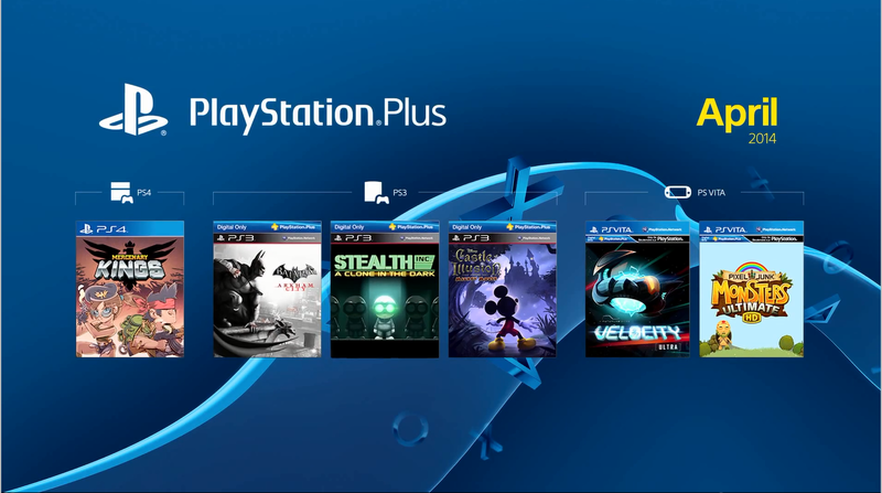 PSN Plus Abril 2014