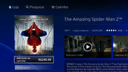 Amazing Spider Man PS4