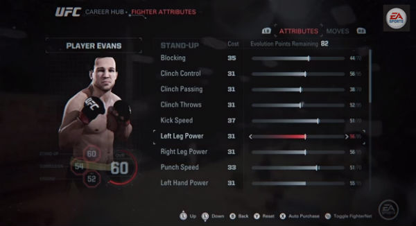 EA Sports UFC Carrer