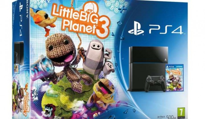 Vaza bundle do PS4 com Little Big Planet 3 1 Bundle Little Big Planet 3