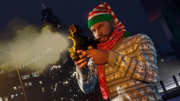 Atualização Festive Surprise chega ao GTA V Online 7 Arma GTA V