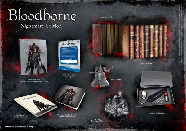 Edições de colecionadores de Bloodborne 2 Bloodborne Nightmare Edition