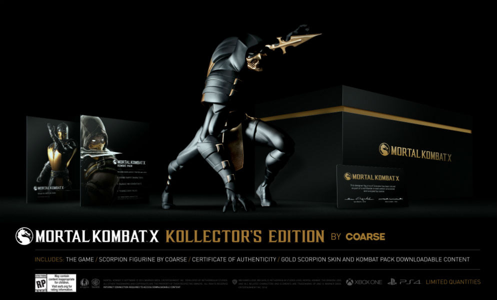Kollector's Edition de Mortal Kombat será vendida no Brasil 1 Mortal Kombat Edição Especial