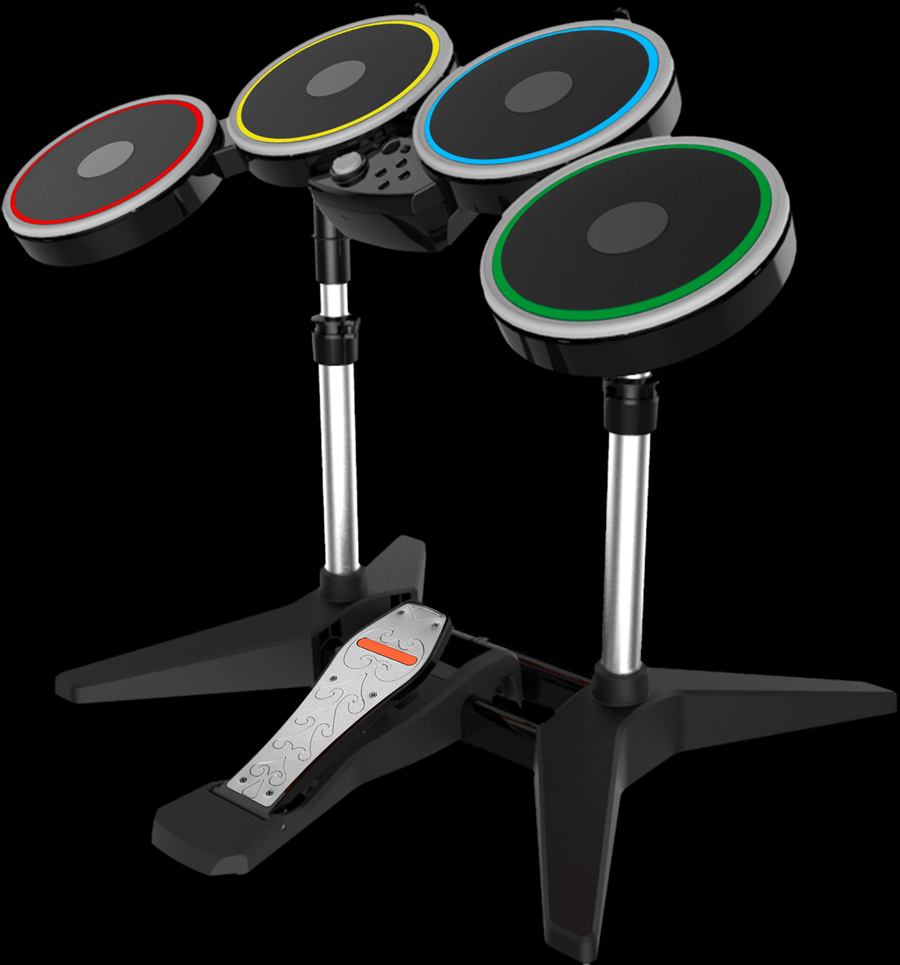 Rock Band 4 é anunciado para PlayStation 4 2 Bateria Rock Band 4