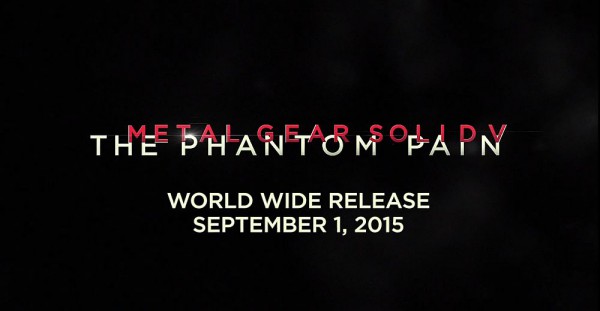 MGS5 Data de Lançamento