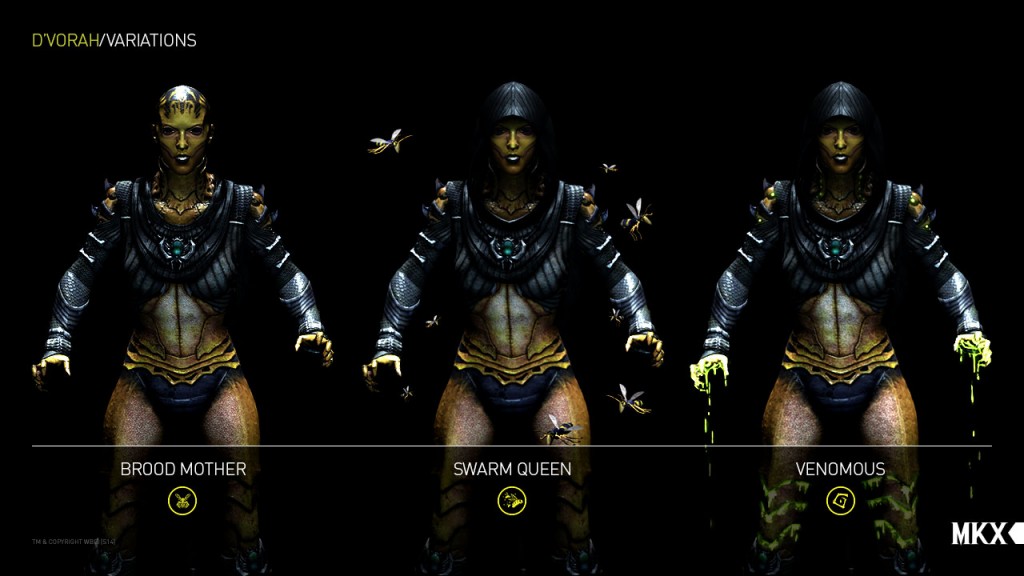 Mortal Kombat X - Variações