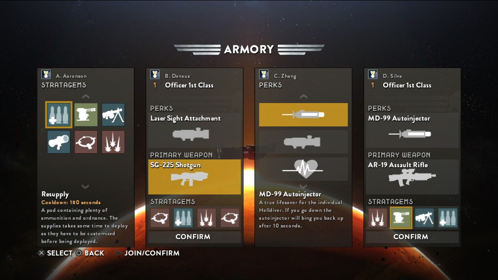 PS4 - Helldivers - Armas e Estratégias