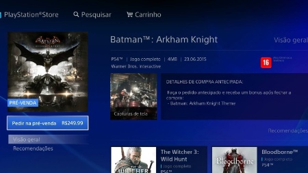 Batman: Arkham Knight entre em pré-venda por R$ 250 1 Batman Arkham Knight