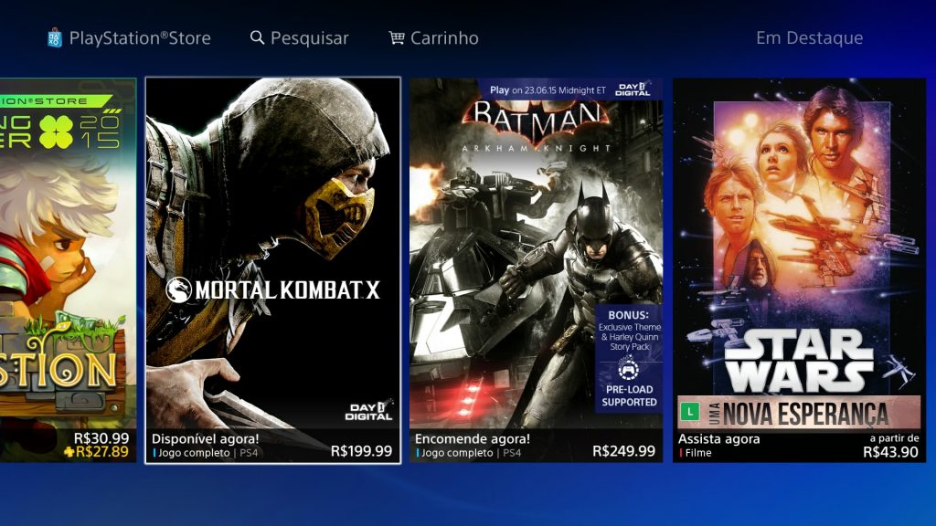Preço de Mortal Kombat X na PSN BR é reduzido 1 MK X PSN