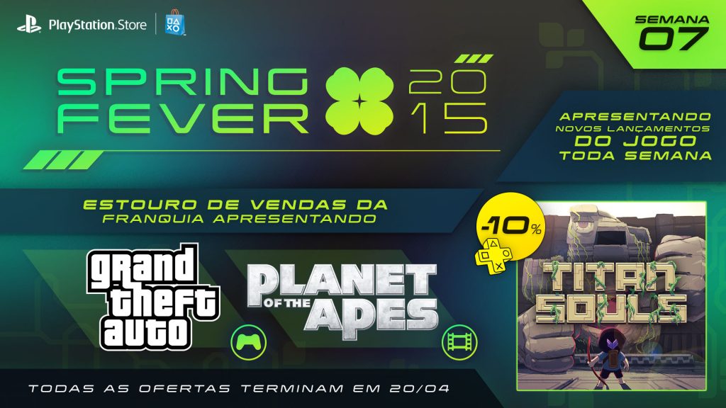 Spring Fever entra em sua 7º semana com descontos em GTA 1 Spring Fever