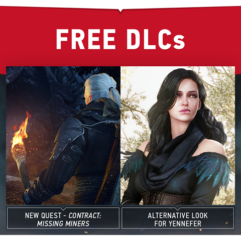 DLC grátis The Witcher 3