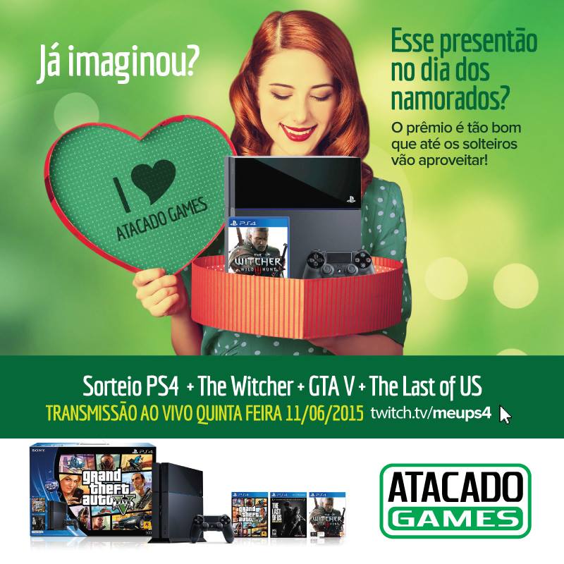 Sorteio PS4