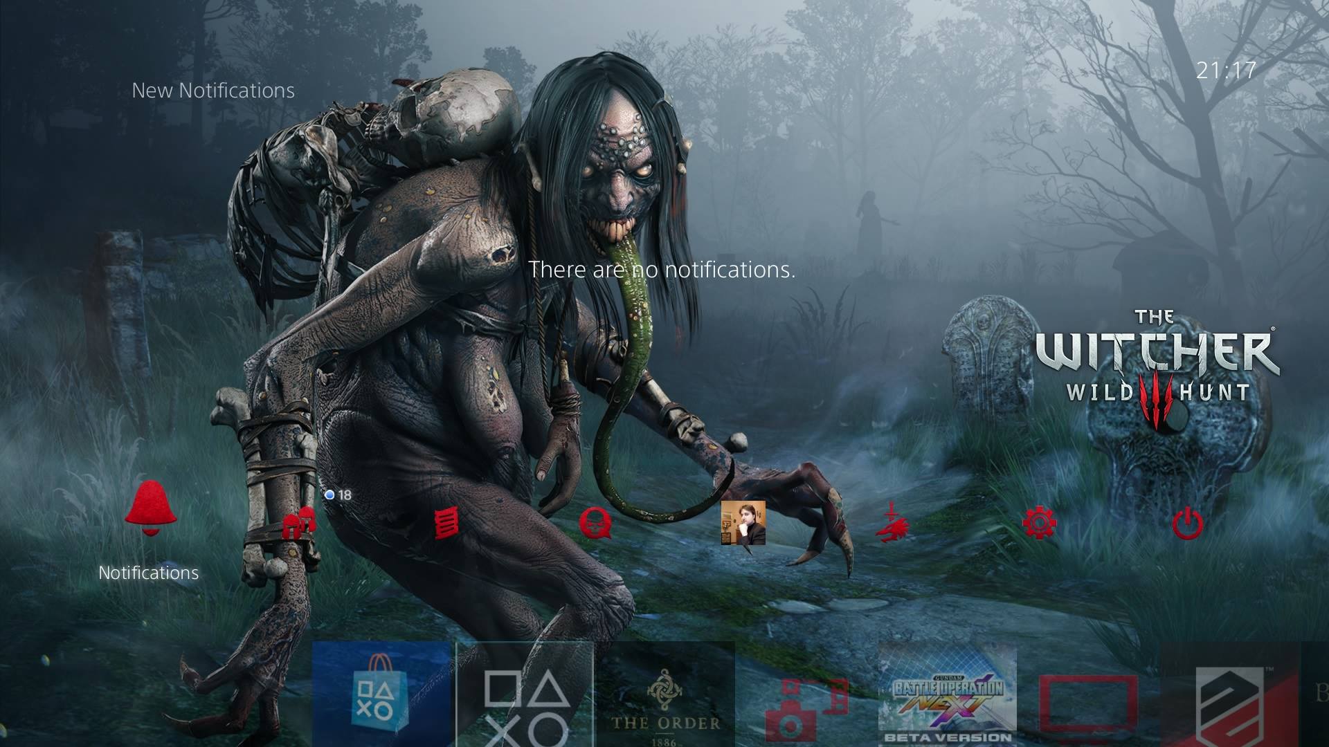 Tema PS4 The Witcher 3