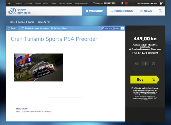Gran Turismo Sports