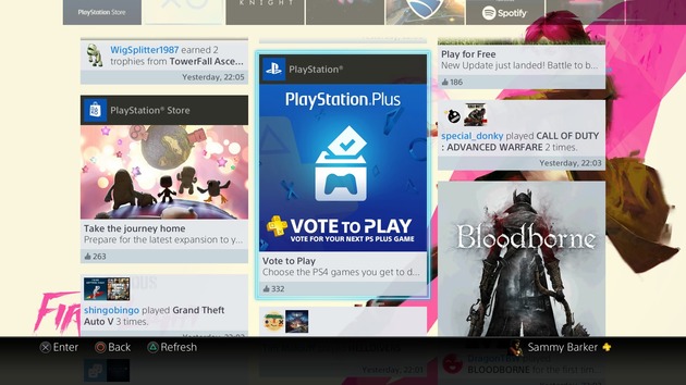 Vote Play Feeds