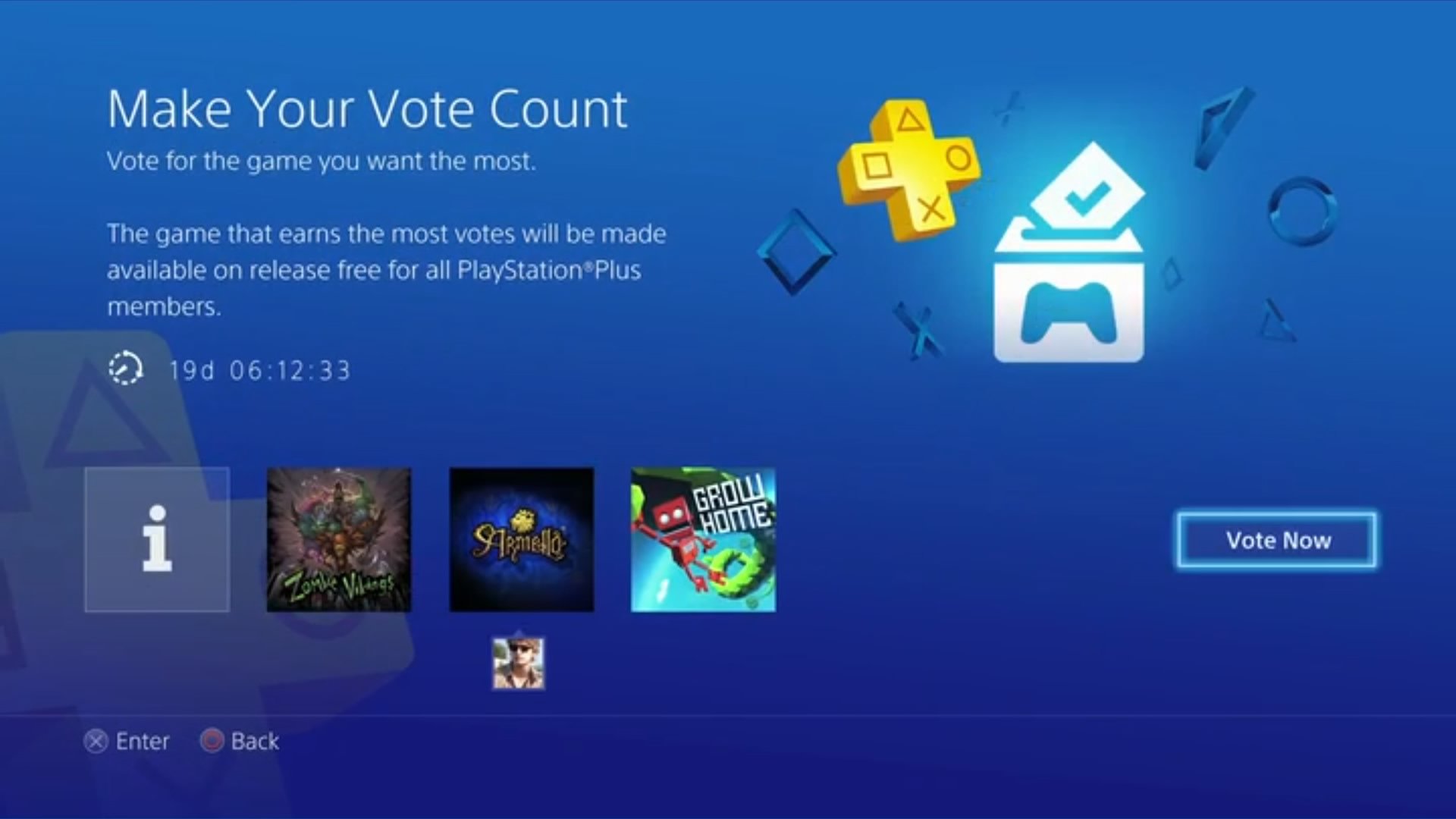 Vote PlayStation Plus
