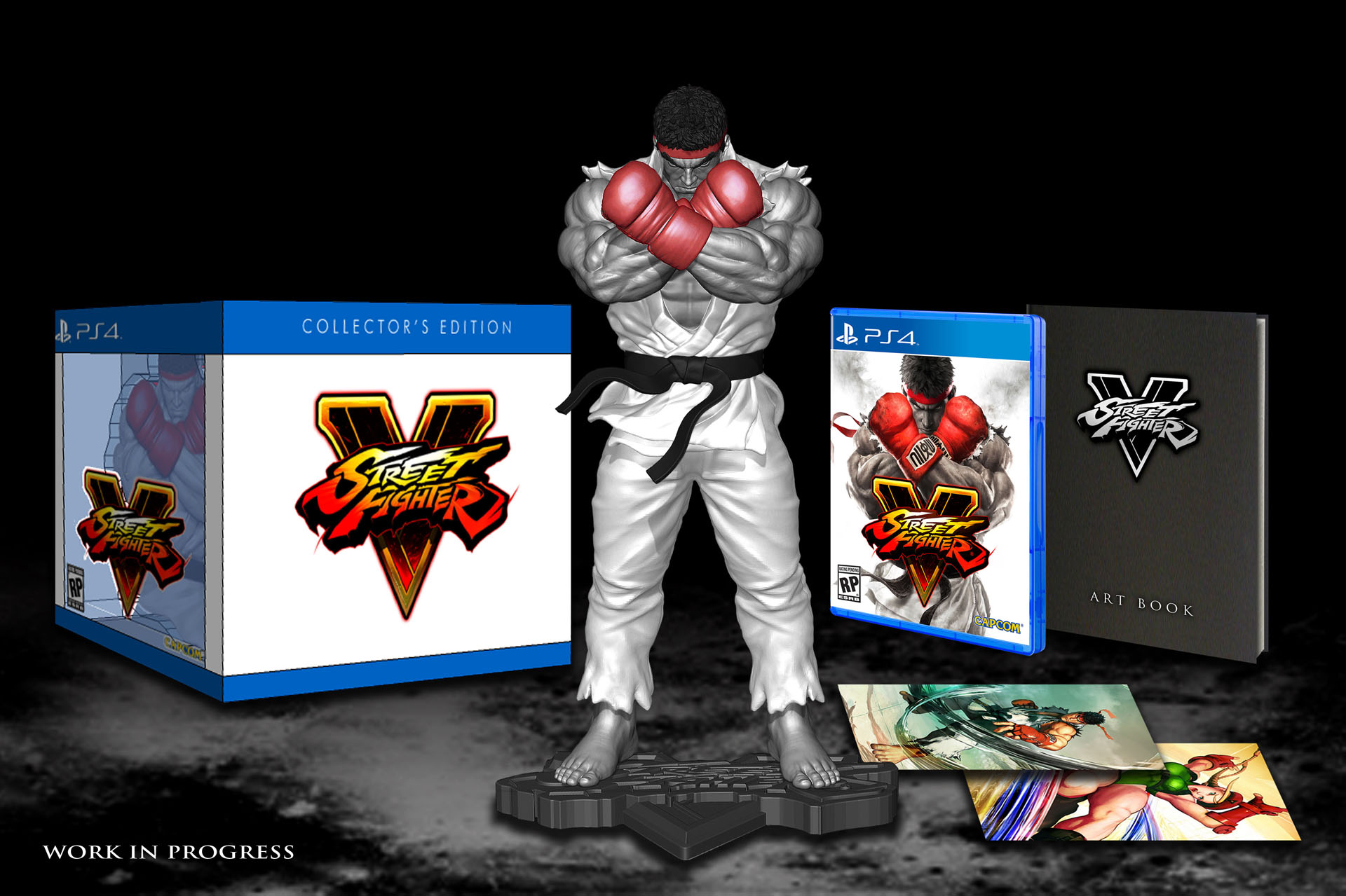 Street Fighter V colecionador