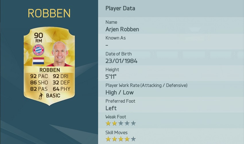 5_Robben FIFA 16