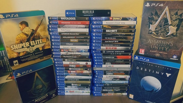 Coleção jogos ps4