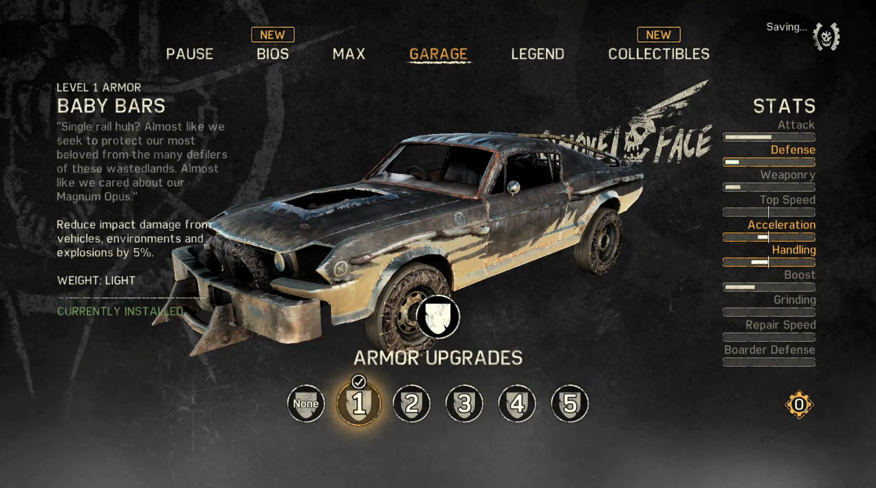 Mad Max Personalização Carro