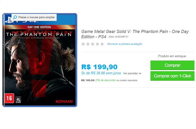 Metal Gear Phantom Pain