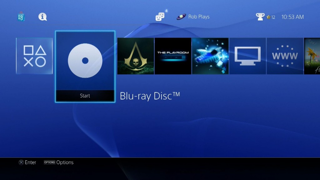 ps4 blu ray filmes