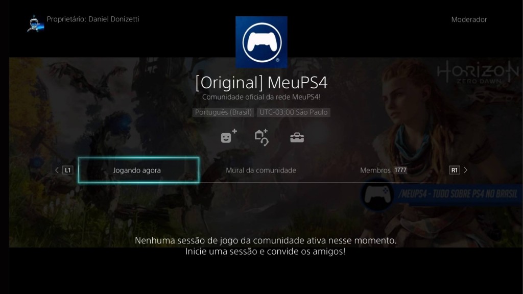 Comunidade Meu PS4