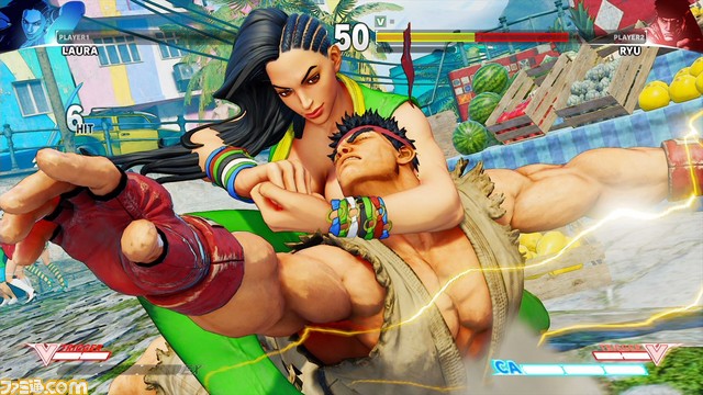 Laura Street Fighter V_2