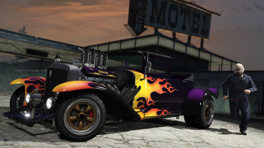 gta online halloween carro