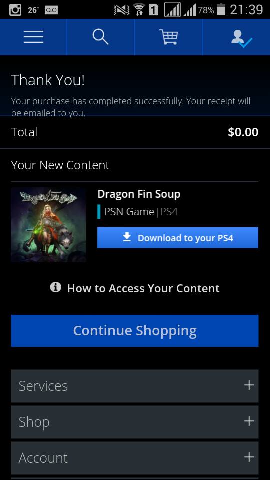 Compra e download