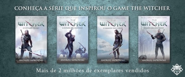 5 livros sobre jogos que todo gamer deve ter 4 LIVROS THE WITCHER