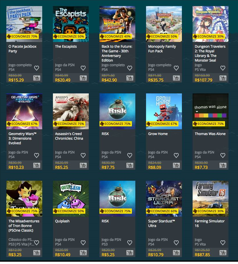 Ofertas de Natal da PSN - Semana 1 2 Ofertas de Natal 2