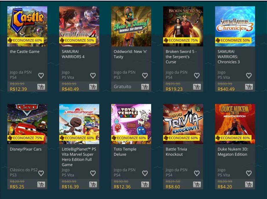 Ofertas de Natal PSN Semana 3-7