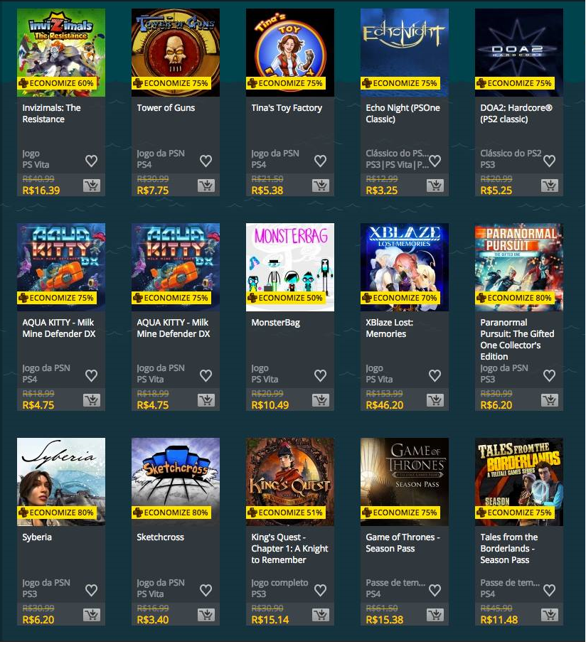 Ofertas de Natal da PSN - Semana 1 4 ofertas de Natal 4