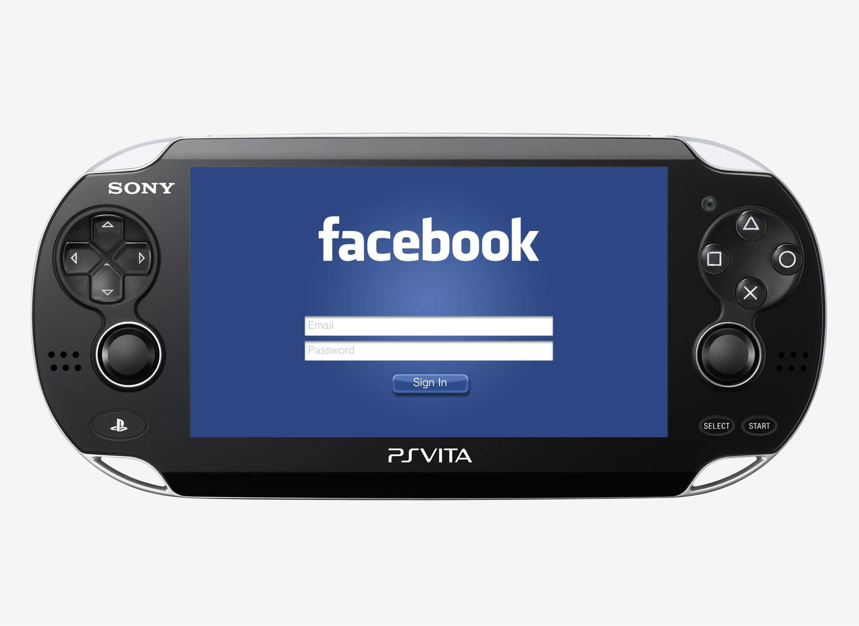 PS Vita Facebook