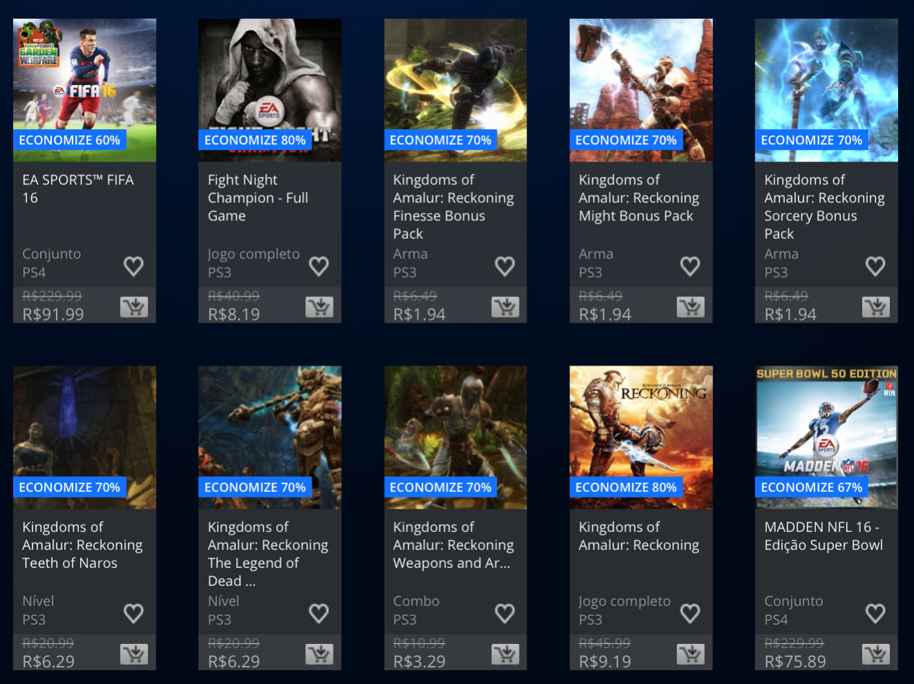 Ea shop sale ps4