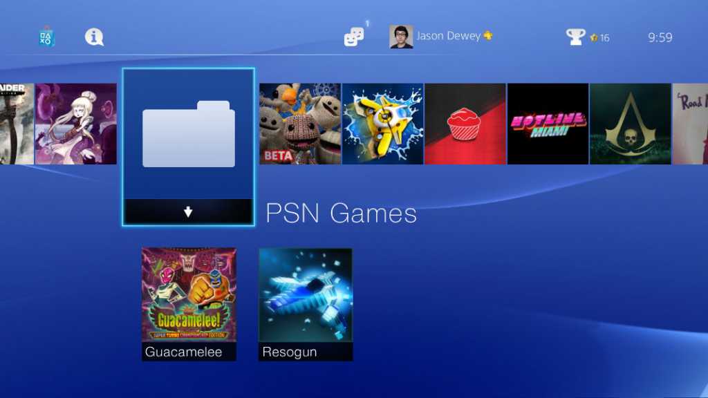 Folder PS4