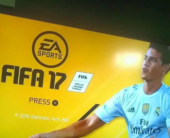 James FIFA 17 capa