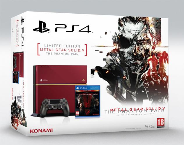 modelo PS4 edição MGS TPP