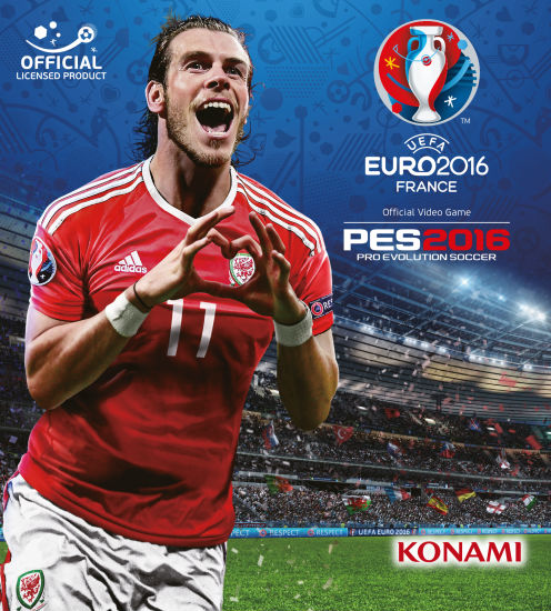 Gareth Bale é a estrela da capa de PES UEFA Euro 2016 1 Bale PES 2016