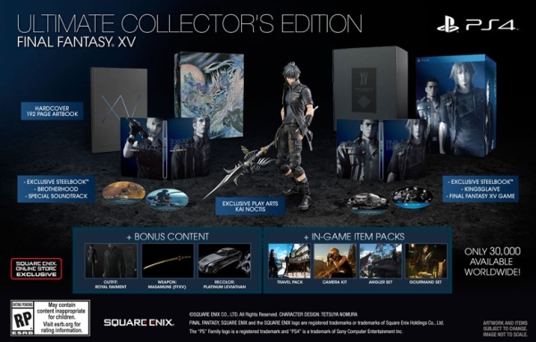 Final Fantasy XV Ultimate collector's edition