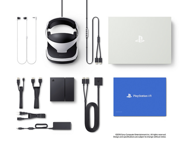 PlayStation VR - Conteúdo caixa