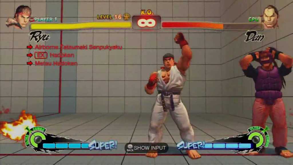 Street Fighter IV - Challenger Mode