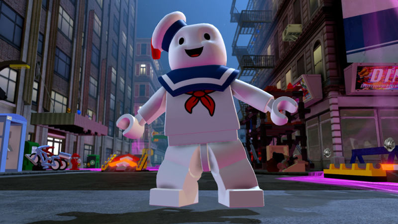 Stay Puft Marshmallow Lego