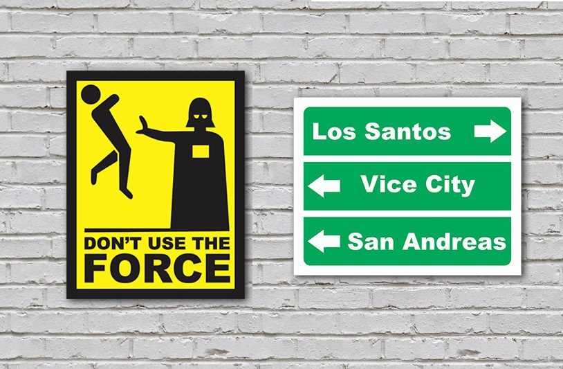 placa decorativa - Dont Use The Force