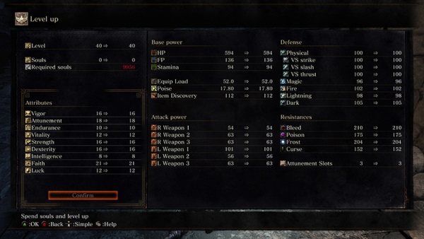 Dark Souls 3 vigor