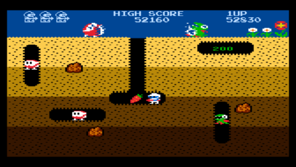 Pac-Man e outros clássicos chegando ao PlayStation 4 1 Dig_Dug_screen