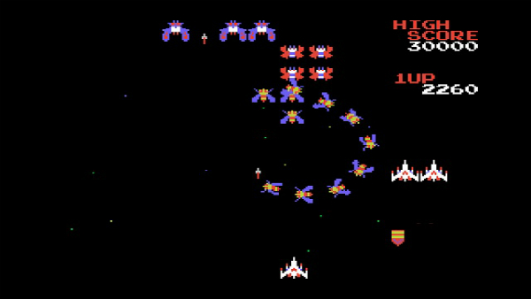 Pac-Man e outros clássicos chegando ao PlayStation 4 2 Galaga_screen